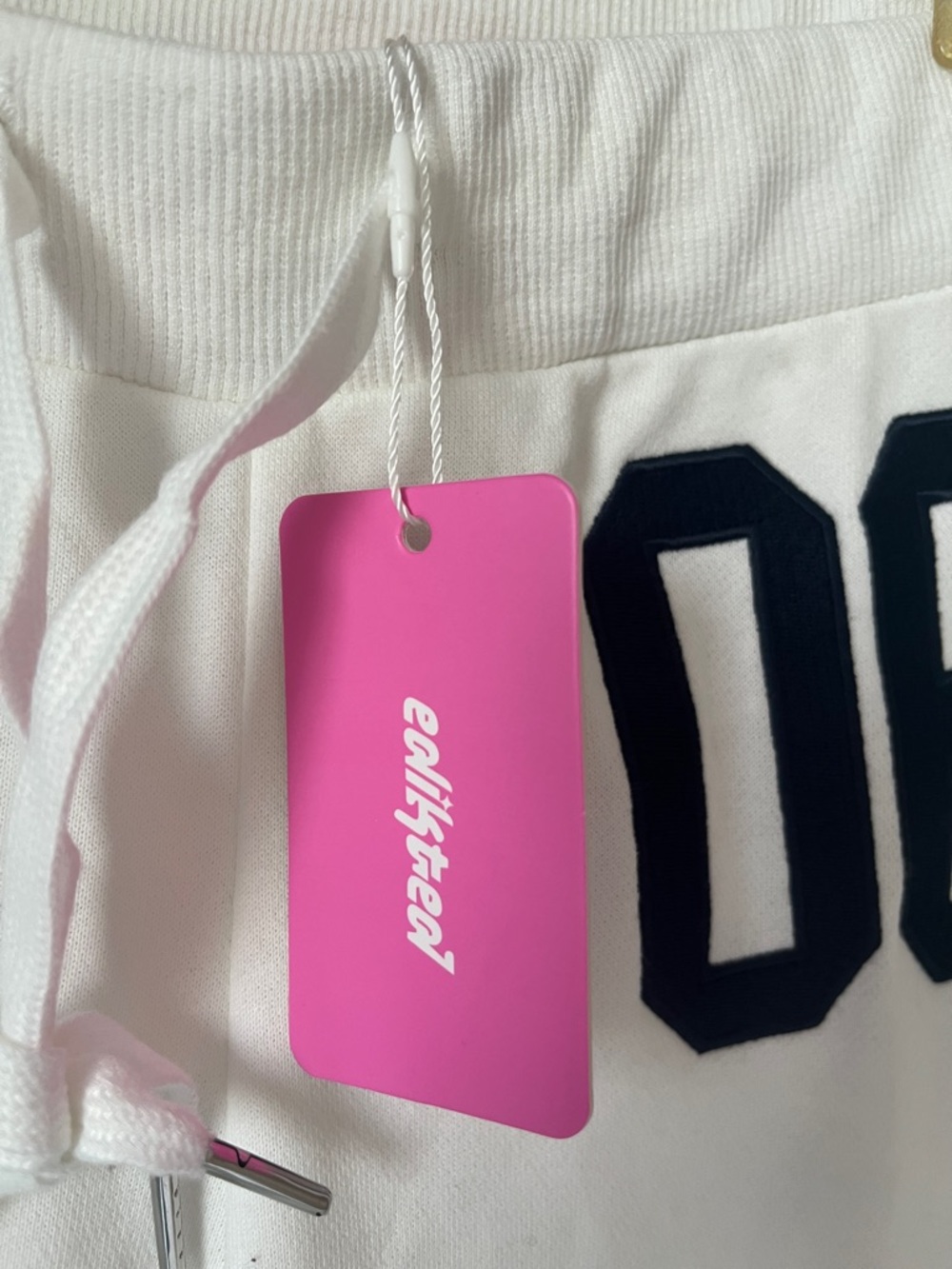 NWT Edikted 06 Sweatpants White - Picture 2 of 12